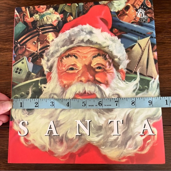 SANTA Hardcover Book, Kathleen Paton Collectible Christmas Poetry Illustrations - Picture 4 of 16